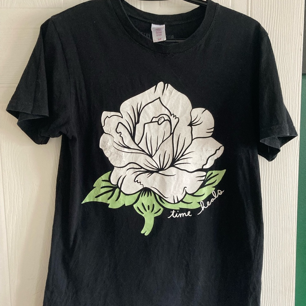 Black and White Graphic T-Shirt
